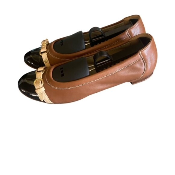 AGL Monika Cap Toe Ballet Flat 38 - Picture 1 of 7